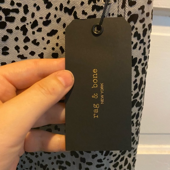 Rag & Bone Grey Cheetah Hana size 24 NWT - Picture 9 of 12